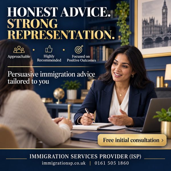Professional Immigration Advice Poster